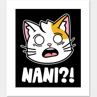 Nani Japanese Anime Manga Cat Posters and Art